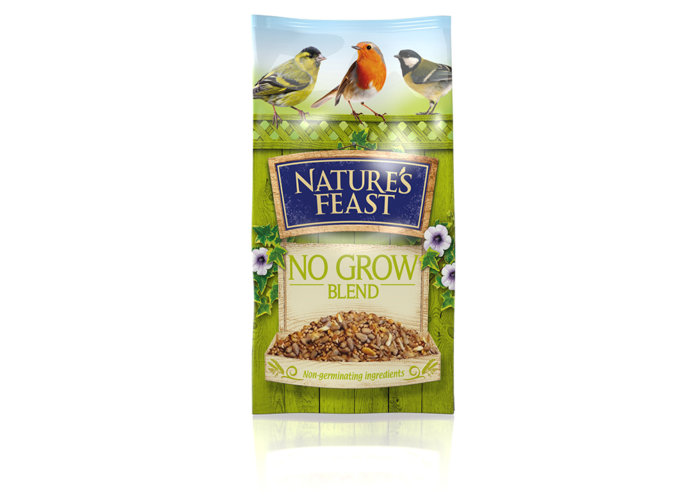 850g Natures Feast Bird Food No Grow
